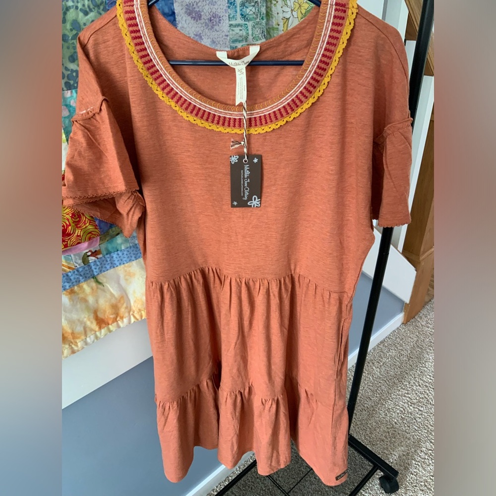 Matilda Jane dress orange